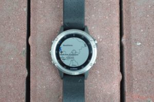Garmin Fenix 5 plus mapa