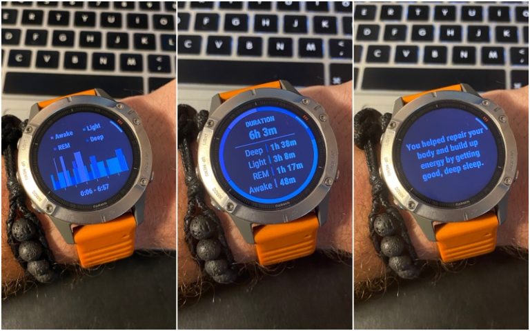 sleep tracking fenix 6
