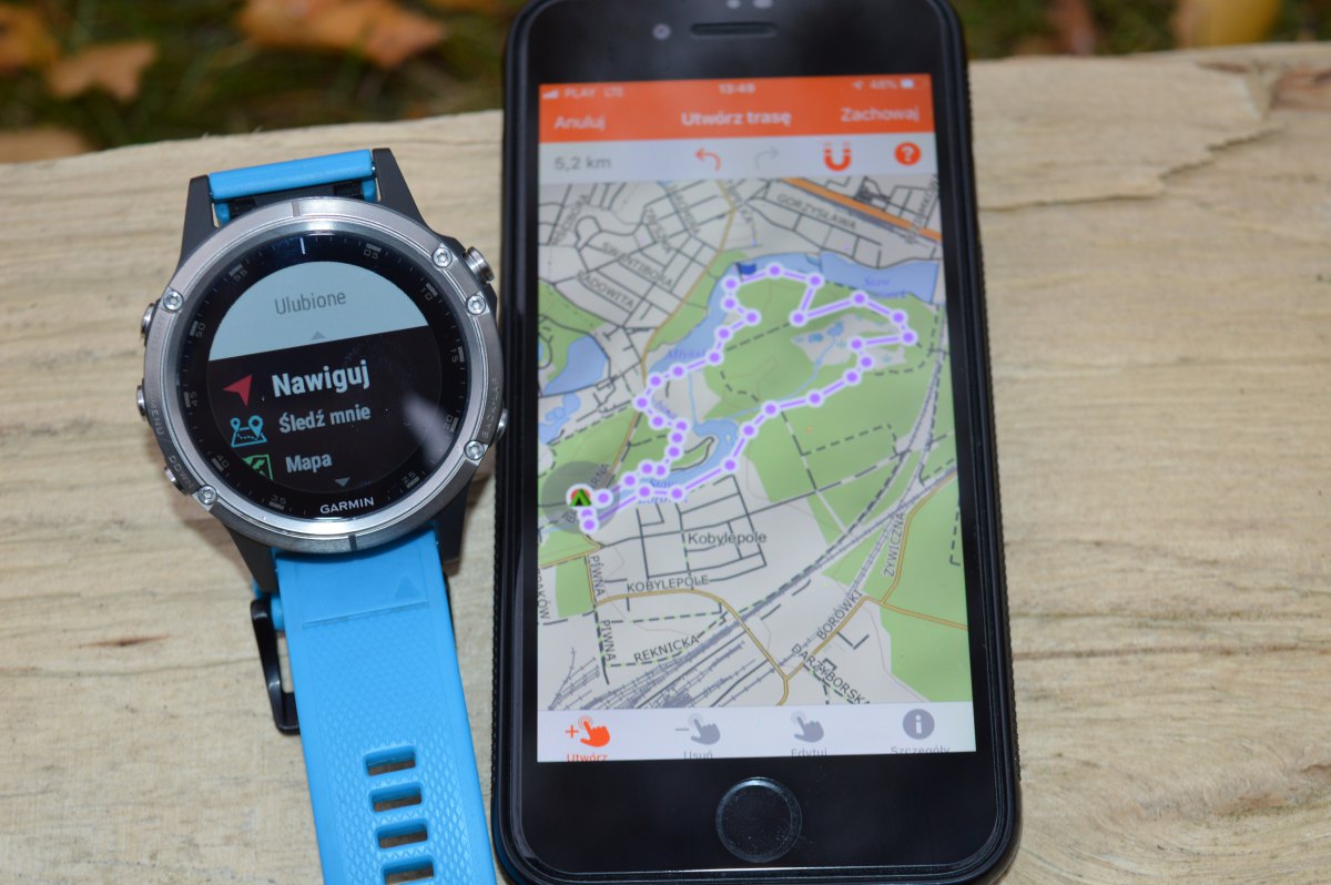 Garmin Explore – aplikacja do planowania tras w zegarku Garmin Fenix