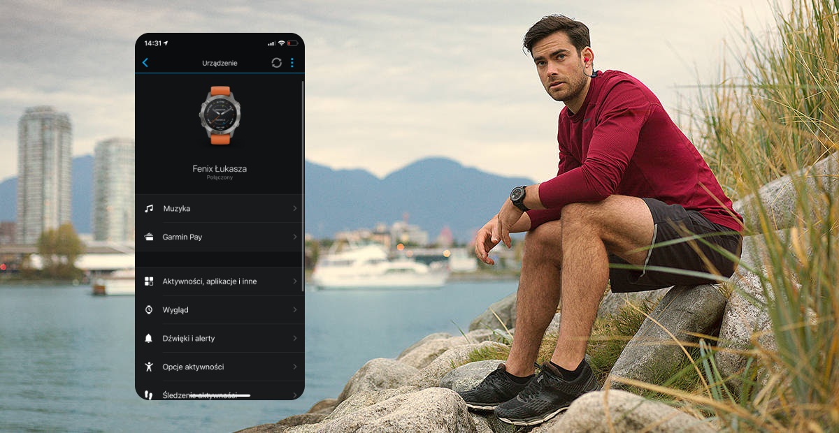 Jak zmienić wyświetlaną nazwę zegarka w aplikacji Garmin Connect